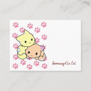 Cartes de visite, Cartes de visite pour Toilettage