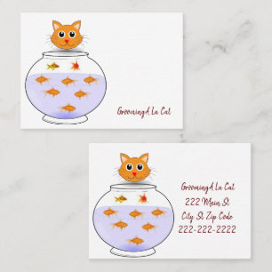 Cartes de visite, Cartes de visite pour Toilettage