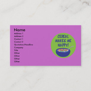 Cartes de visite céréaliers