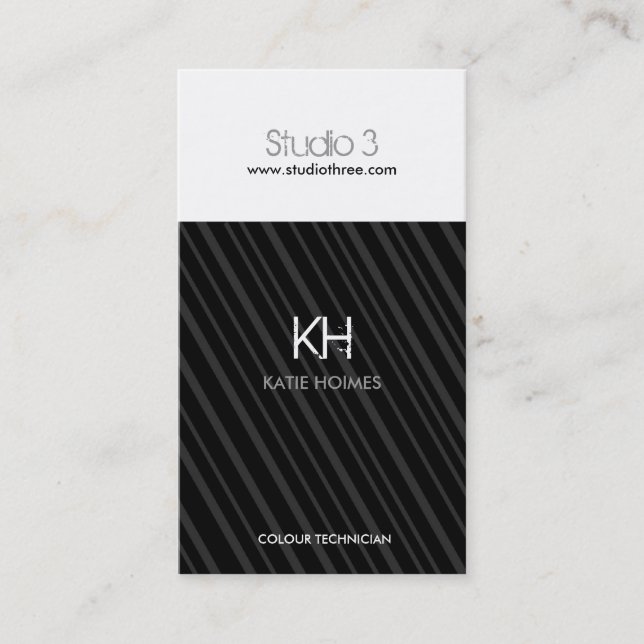 Cartes de visite chics (Devant)