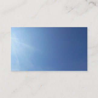 Cartes de visite classiques simples bleus de
