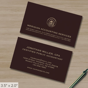 Cartes de visite comptables