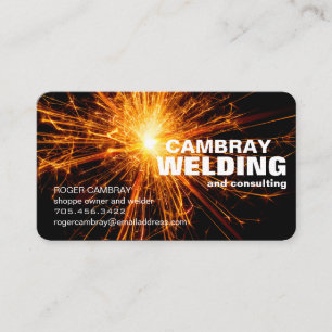 Cartes de visite consultants en soudage personnali