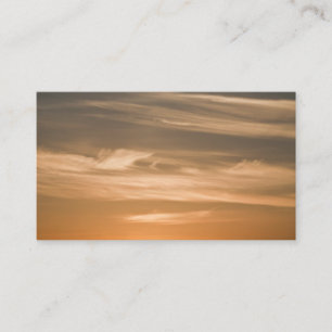 Cartes de visite couchers de soleil