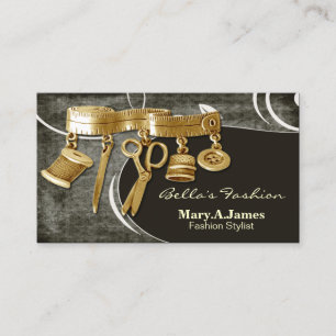cartes de visite couturiers vintages