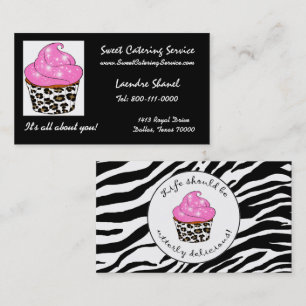 Cartes de visite Cupcake