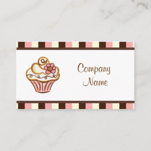 Cartes de visite Cupcake