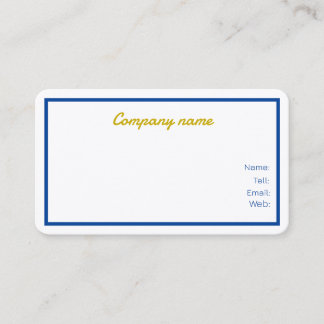 Cartes de visite Customisés