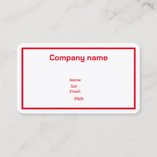 Cartes de visite Customisés
