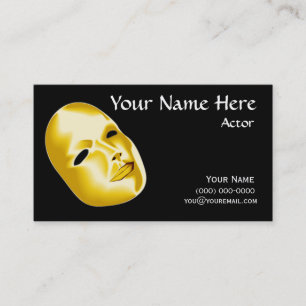 Cartes de visite d'acteurs