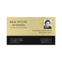 Cartes de visite d'agent immobilier Soleil toscan