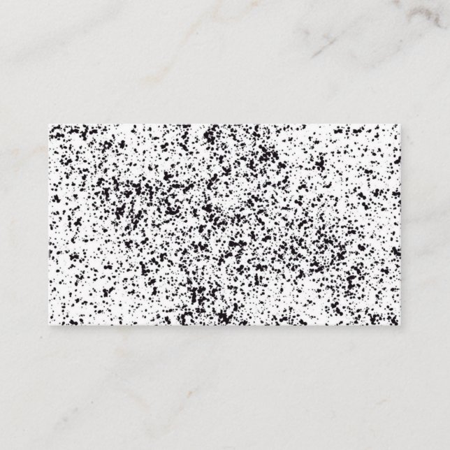 Cartes de visite dalmatiens de conception (Devant)