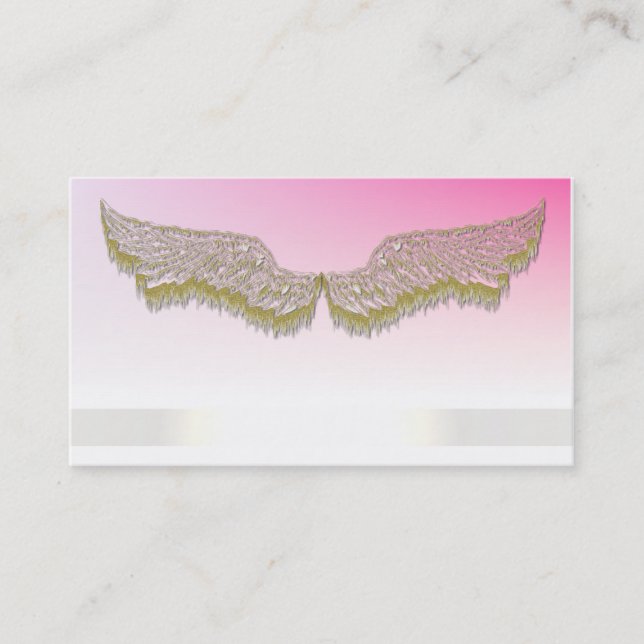 cartes de visite d'ange, mystique, spirituels (Devant)