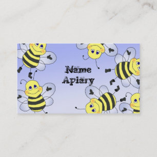Cartes de visite d'apiculteur