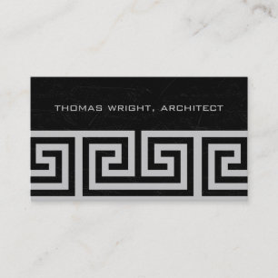 Cartes de visite d'architecte