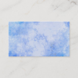 Cartes de visite d'arrière - plan de ciel bleu