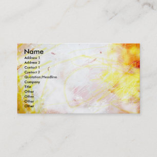 Cartes de visite d'art Abstraits