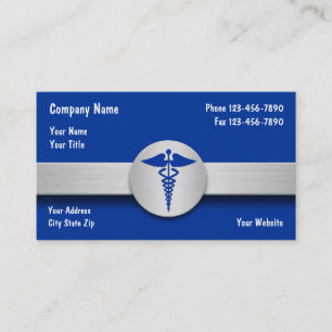 Cartes de visite d'assurance Médicales