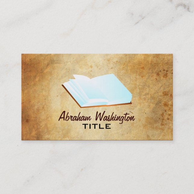 Cartes de visite d'auteur (Devant)