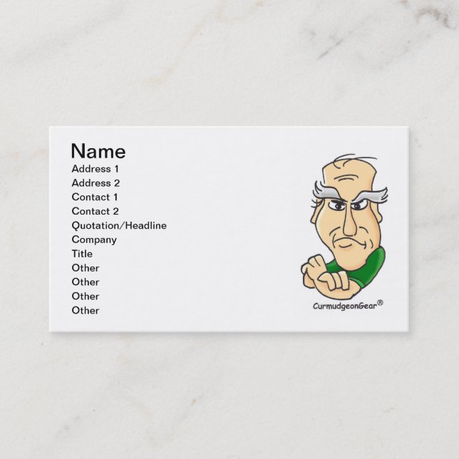 Cartes de visite "d'avare de Carte-Transport" (Devant)