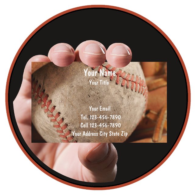 Cartes de visite de baseball (Créateur téléchargé)