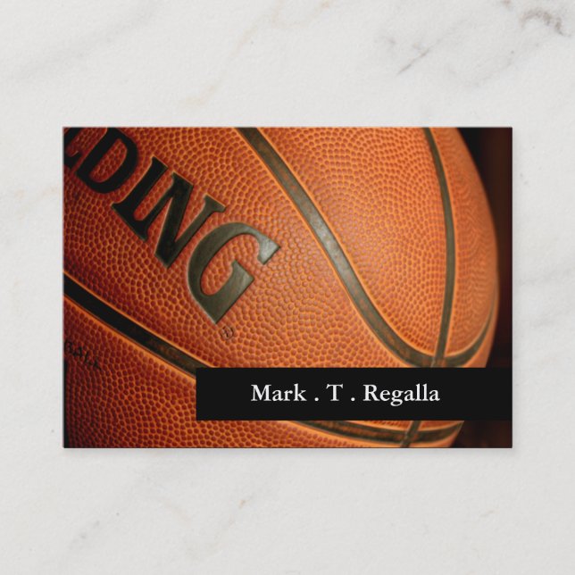 cartes de visite de basket-ball (Devant)