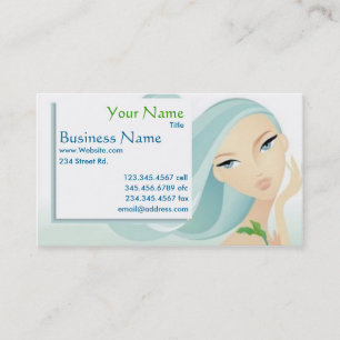 Cartes de visite de beauté faits sur commande