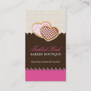 Cartes de visite de biscuit