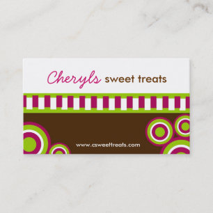 Cartes de visite de boulangerie