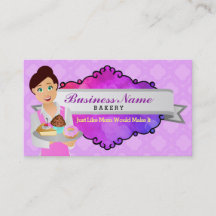 Cartes de visite de boulangerie