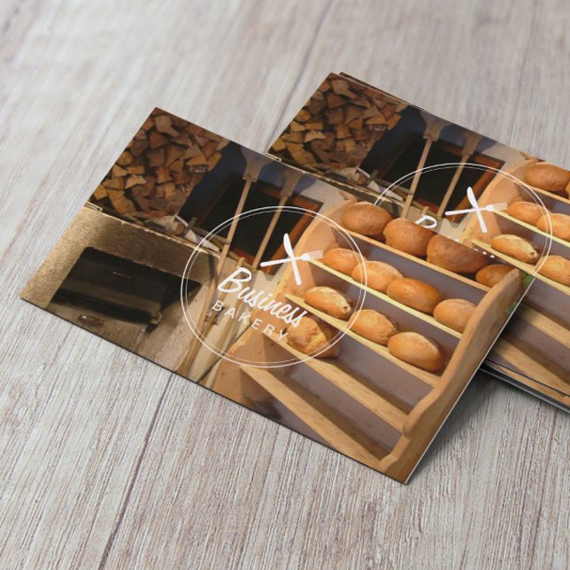 Cartes de visite de boulangerie (Créateur téléchargé)