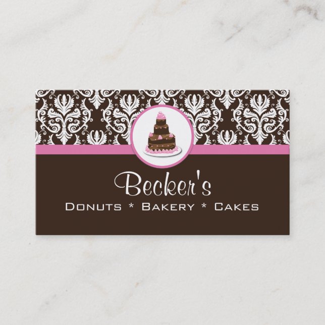 Cartes de visite de boulangerie (Devant)