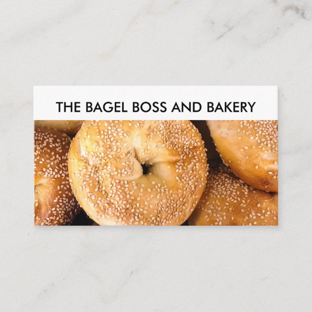 Cartes de visite de boulangerie (Devant)