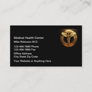 Cartes de visite de bureau Médicale Centre Classé
