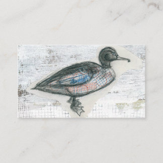 Cartes de visite de canard - Carte de visite d'ois