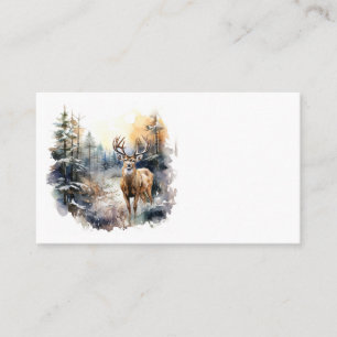 Cartes de visite de cerfs