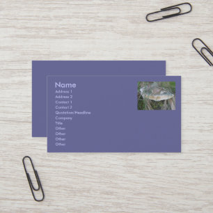 Cartes de visite de champignons Sandbank