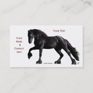 Cartes de visite de cheval