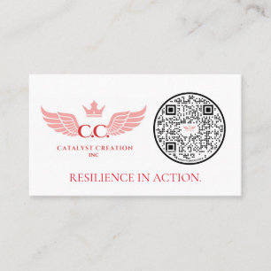 Cartes de visite de code QR