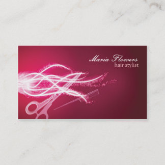 cartes de visite de coiffeur