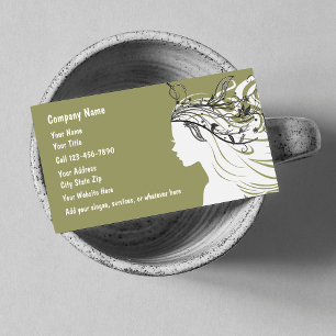 Cartes de visite de coiffeur