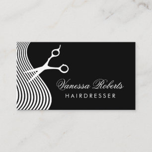 Cartes de visite de coiffeur   modèle professionne