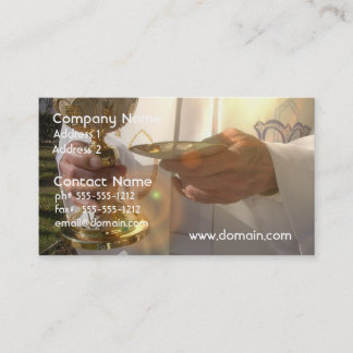 Cartes de visite de communion