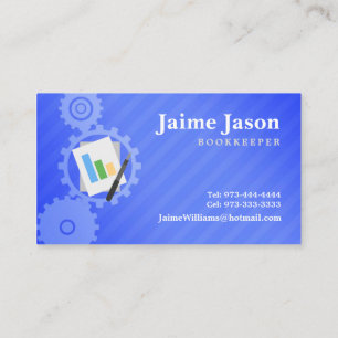 Cartes de visite de comptable