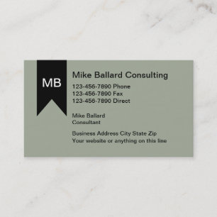 Cartes de visite de conseiller commercial de