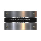 Cartes de visite De Construction Classique Et Cool
