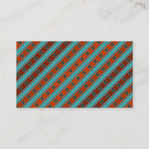 Cartes de visite de coutume de motif de sud-ouest