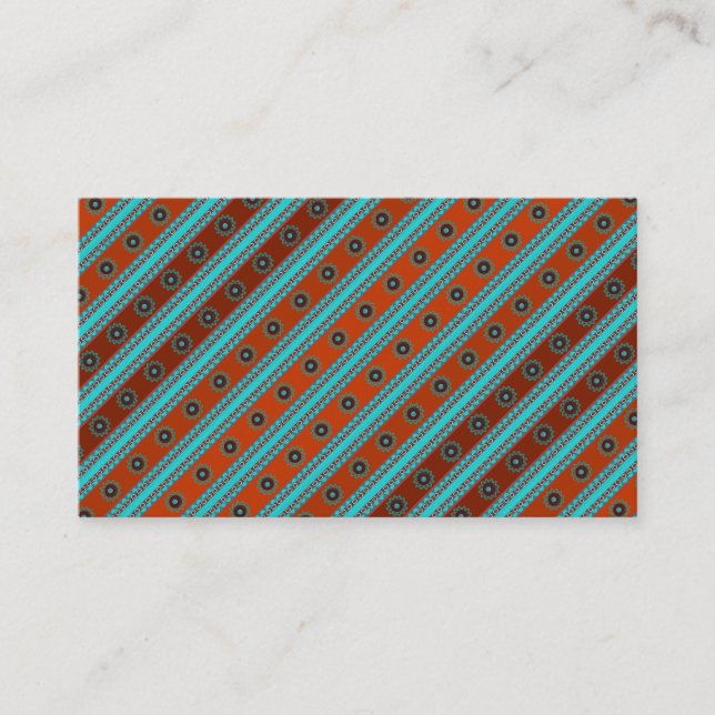 Cartes de visite de coutume de motif de sud-ouest (Devant)