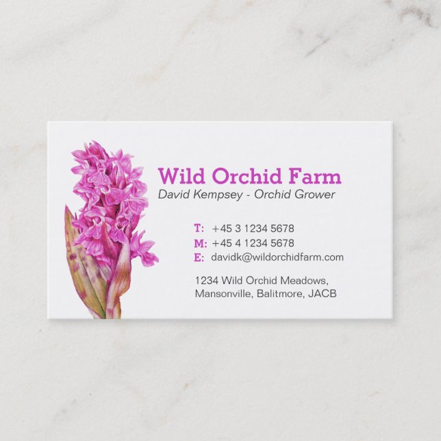 Cartes de visite de cultivateur (Devant)