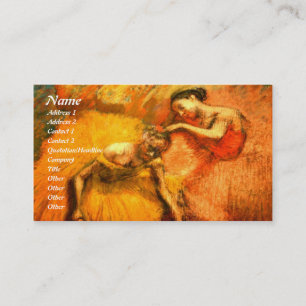 Cartes de visite de DANSE ou de BALLET